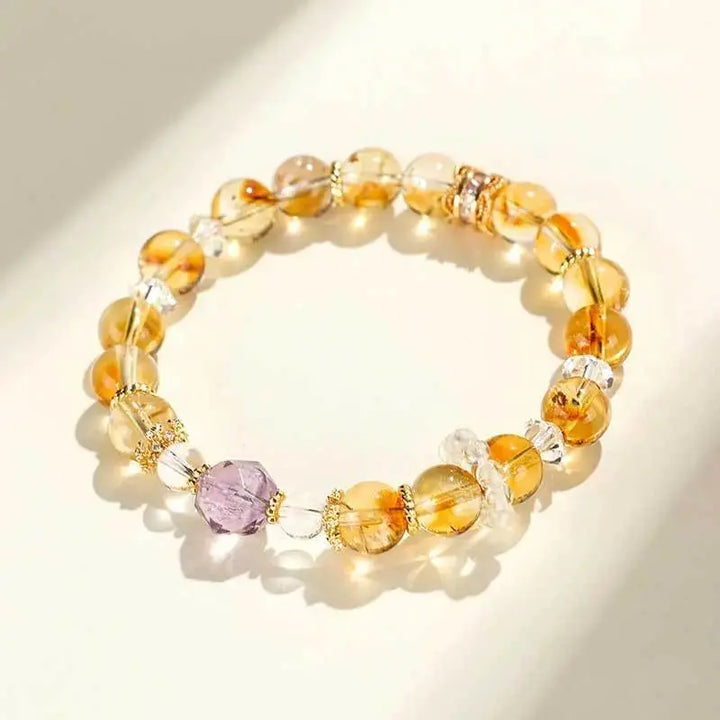 晨曦 | Dawnlight Crystal Bracelet - Yijin jewelry - chinese bracelet